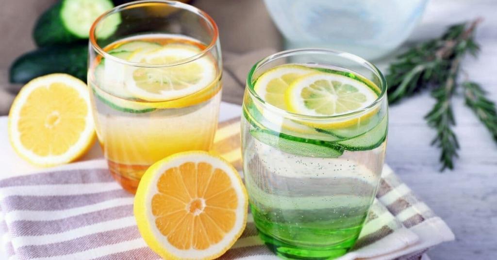lemon lime fruit water
